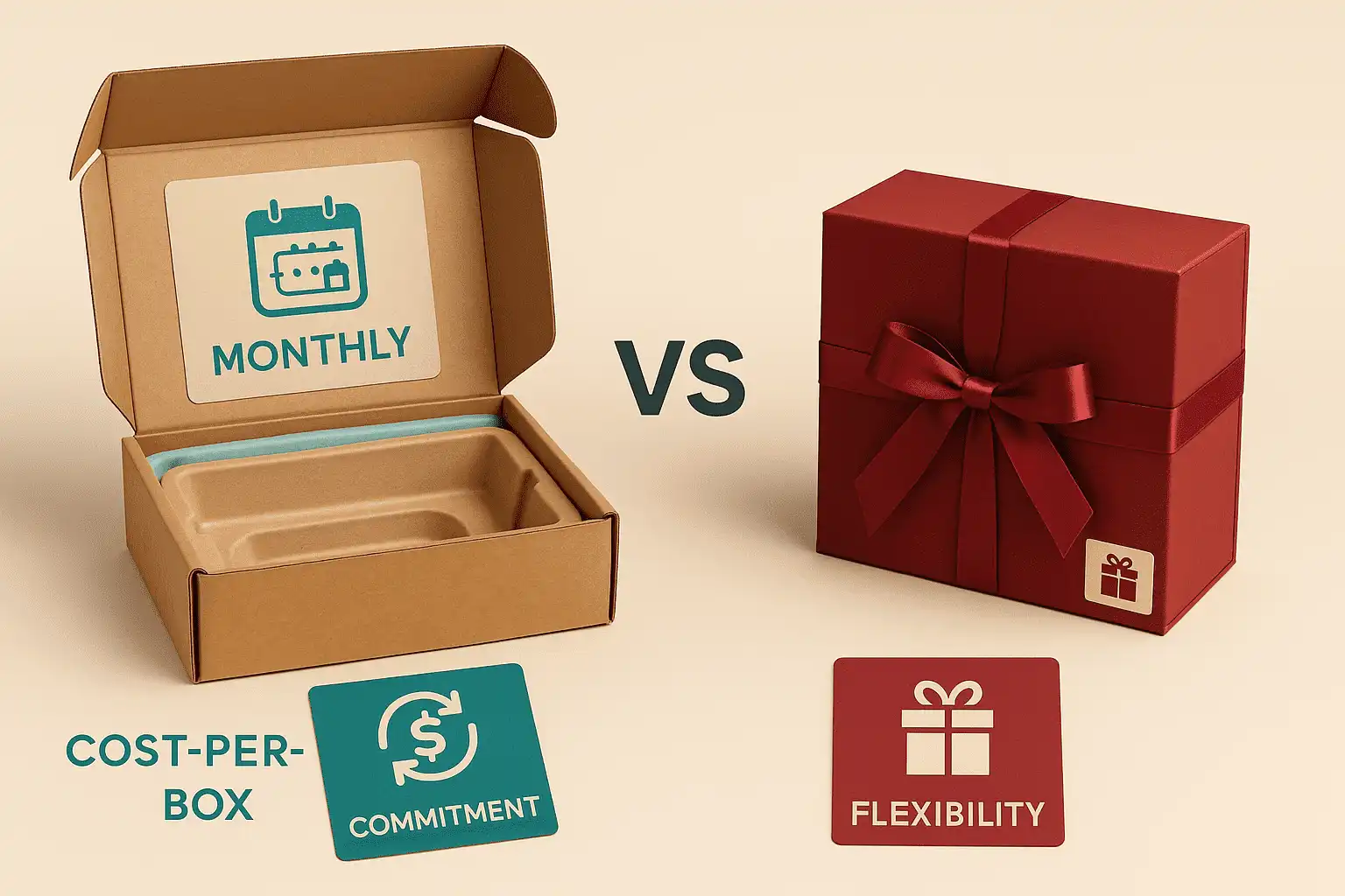 Monthly Subscription Boxes vs One-Time Gift Boxes: Key Differences